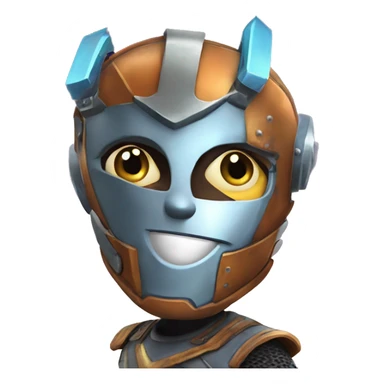 rusty, the character from starlight express sticker