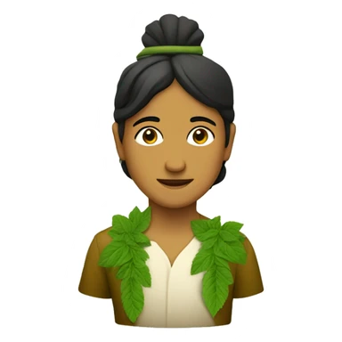 Indian tulsi sticker