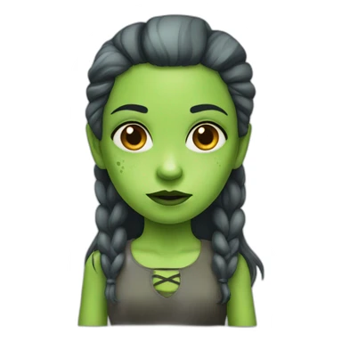 Frankenstein girl  sticker
