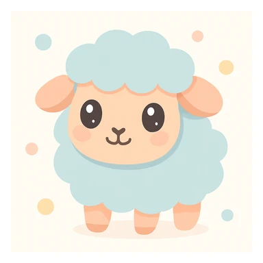 Sheep sticker