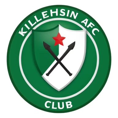 Killeshin AFC club logo sticker
