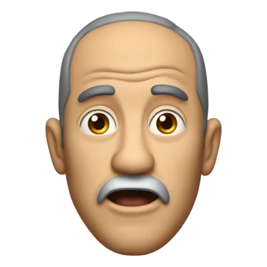 Rugged man angel mind blown sticker