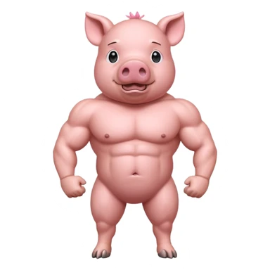 Sedere maiale sticker