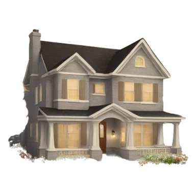 a beautiful home exterior sticker