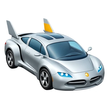 Uçan araba  sticker