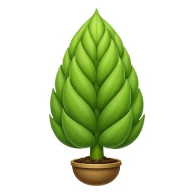 Giant seed plant growing sticker
