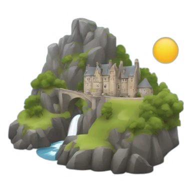 vacation in scotland sticker