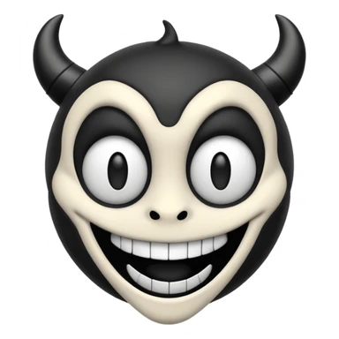 Bendy the ink demon sticker