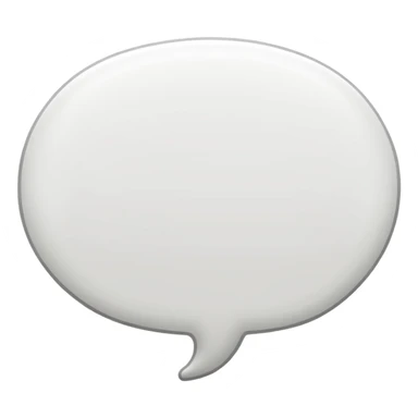 Speech balloon sticker