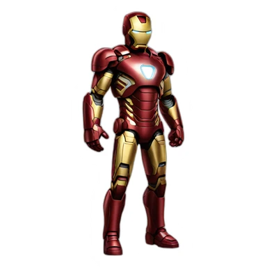 Iron Man full body sticker