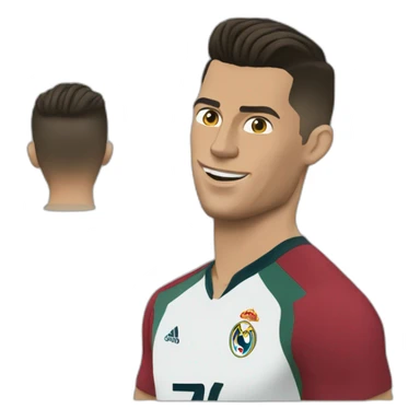 Siuuu de cr7 sticker