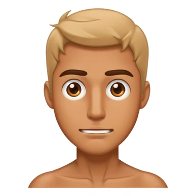 man doing sigma face sticker