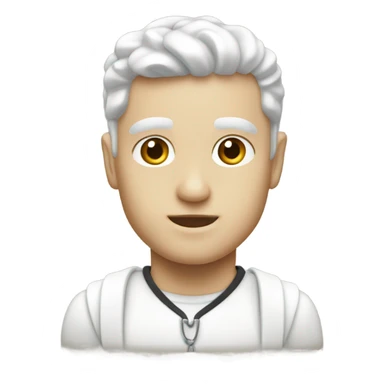 White Hermes jypsiere sticker