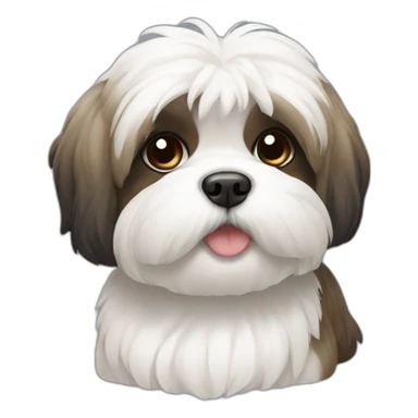 shih tsu sticker