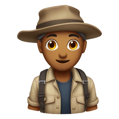 Enamorado con gorra sticker