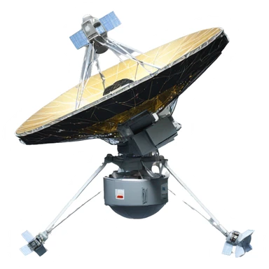 voyager satellite sticker