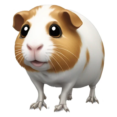 Skeleton of a guinea pig sticker