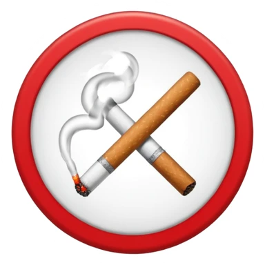 no smoking sign sticker