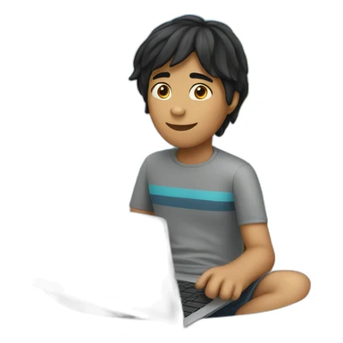 black-hair-surfer-boy-with-laptop sticker