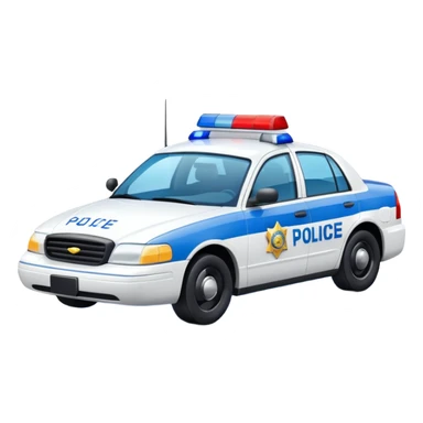 police car sticker