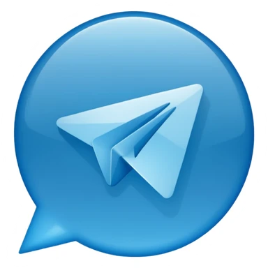 logo telegram sticker