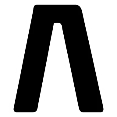 The letter Л sticker