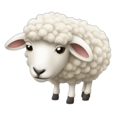 headbanging sheep sticker