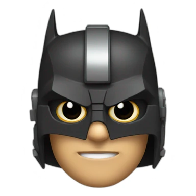 Batman wearing Engineer helmet sticker