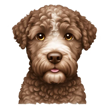 lagotto romagnolo brown sticker