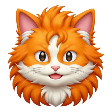 goku cat emoji sticker