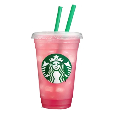 starbucks pink lemonade  sticker