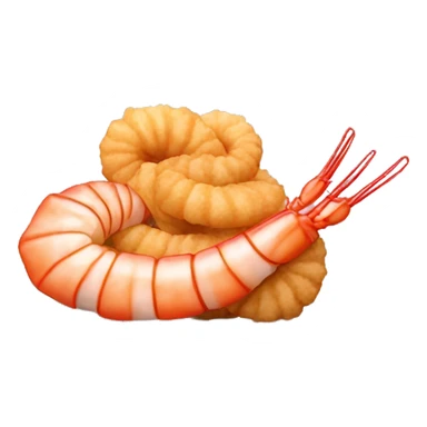 tempura shrimp sticker