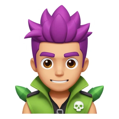 Spike de Brawl star  sticker