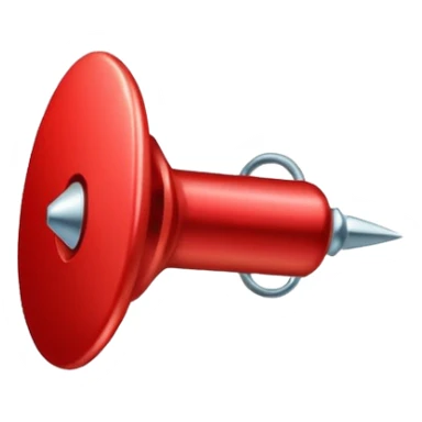 tachuela roja  sticker