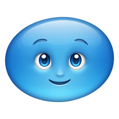 uma celula oval com um nucleo dentro sticker