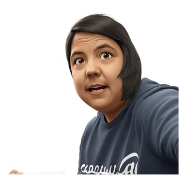 boy observing ceiling light sticker