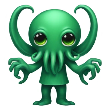 cthulhu T-pose sticker