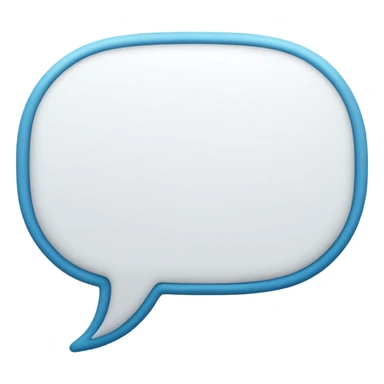 Thought speech bubble sticker