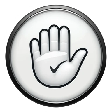 button that says "OK" on a pink background sticker