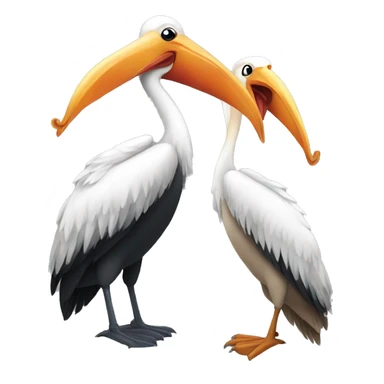 Pelican and Phoenix sticker