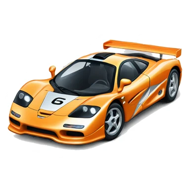 mclaren f1 car sticker