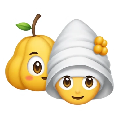 اصنع لي ايموجي اصفر غاضب يحمل سيف  sticker