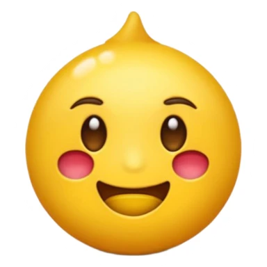 Emoji mordiéndose el dedo con mirada coqueta  sticker