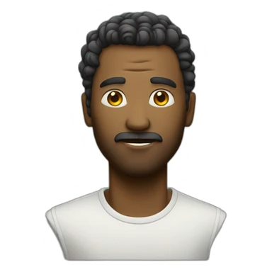 Cool voilent man sticker