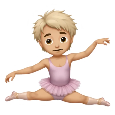 Drunk man balet  sticker