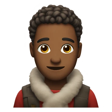 Cute arsthic Christmas  sticker