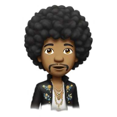Jimi hendrix sticker