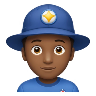 Faça um menino de boné sticker