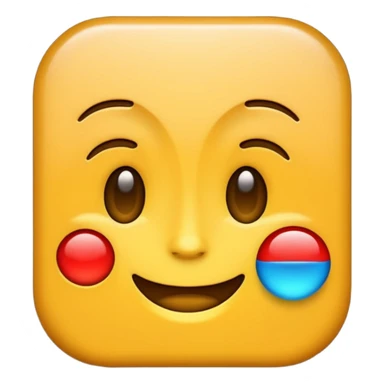create a realistic emoji showing something showing real time data sticker