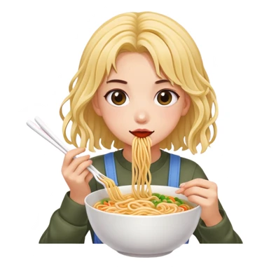 Noodles e-girl  sticker